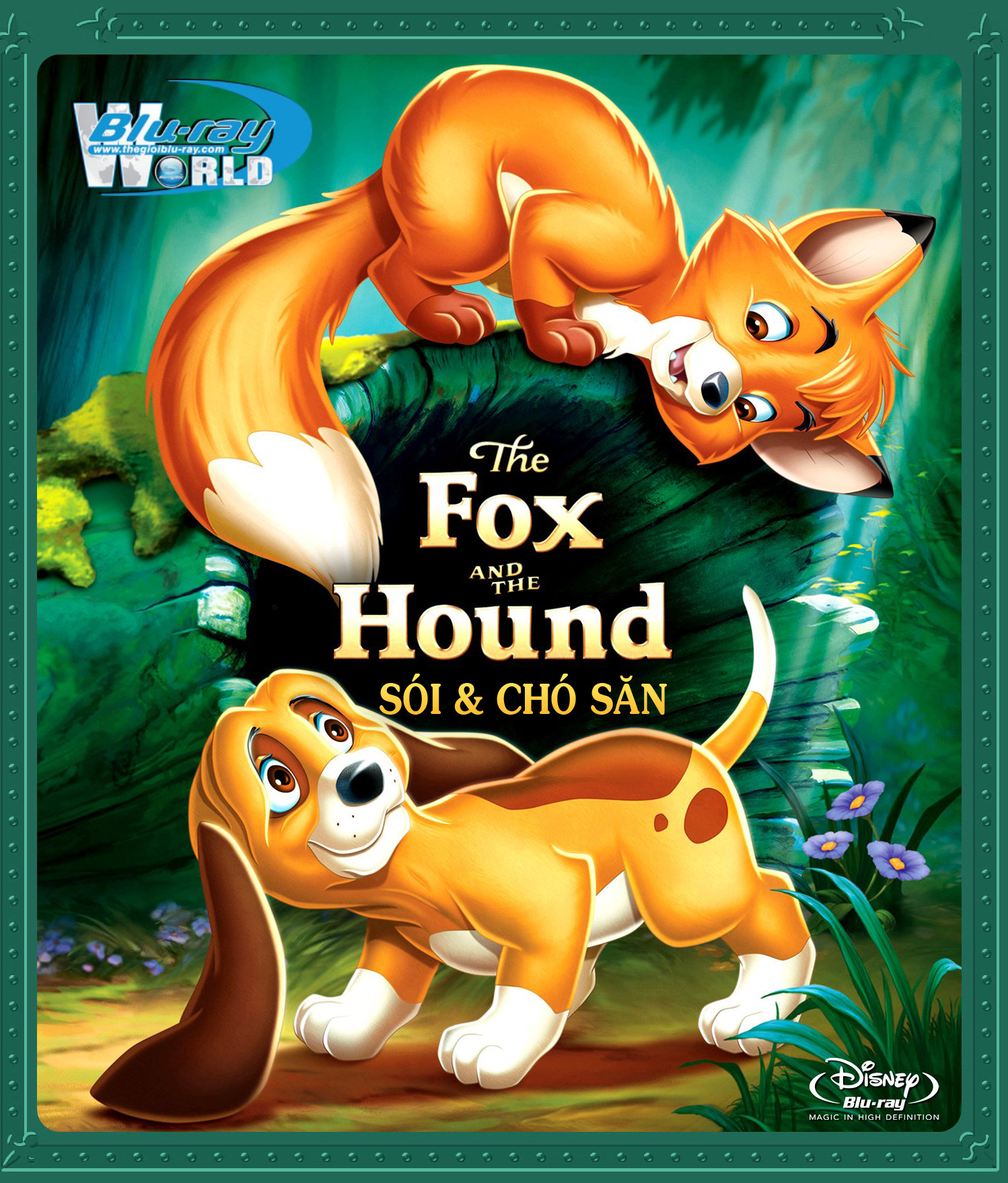 B1538. The Fox and the Hound - SÓI VÀ CHÓ SĂN 2D 25G (DTS-HD MA 5.1) 